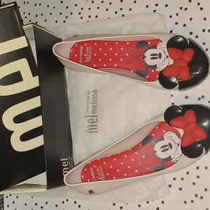 Mini Melissa X Disney Minnie Mouse Ballet Flats